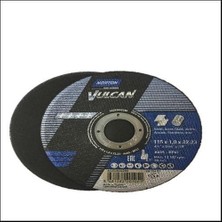 Norton Vulcan 115 x 1 x 22,23 Inox ve Matal Kesme Taşı 25'li