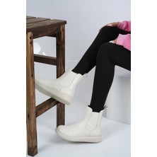 Osso Hakiki Deri Buz Bej Kadın Spor Bot 222135202