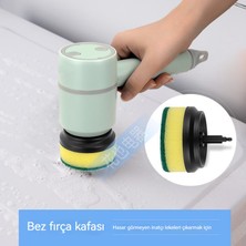 Mutfak Ev Elektrikli Çok Fonksiyonlu Temizleme Fırçası (Yurt Dışından)