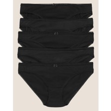 Marks & Spencer 5'li Cotton Lycra® Bikini Külot Seti