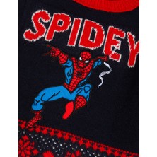 Marks & Spencer Spider-Man™ Yuvarlak Yaka Kazak