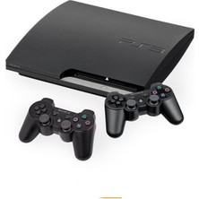 Sony Playstation 3 +Slim Kasa+ 500GB + 180 Oyun+ 2 Sıfır Joistick +1 Yıl Garanti