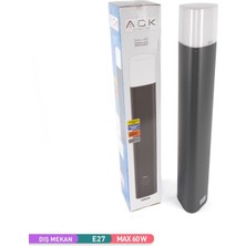 Ack Hera 800 - E27 Bahçe Aydınlatma Armatürü 80CM