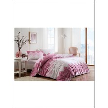 Taç Flanel Kışlık Nevresim Takımı Gael Mürdüm Tek Kişilik