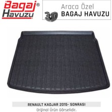 Born Garage Kadjar Bagaj Havuzu 2015-2022 Tam Uyumlu Kauçuk