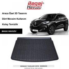 Born Garage 2018 Renault Kadjar Bagaj Havuzu Tam Uyumlu Kauçuk