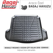 Born Garage Megane 4 Sedan Bagaj Havuzu 2016-2022 Tam Uyumlu