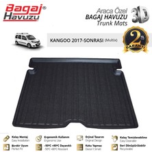 Born Garage 2018 Kangoo Multix Bagaj Havuzu Tam Uyumlu Kauçuk
