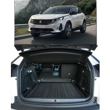 Born Garage 2021 Peugeot 3008 Bagaj Havuzu Alt Kademe Uyumlu Kokusuz Kauçuk