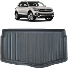 Born Garage 2022 Volkswagen T-Cross Bagaj Havuzu Alt Kademe Uyumlu Kokusuz Kaucuk