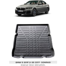 Born Garage Bmw 5 Serisi G30 Bagaj Havuzu 2017-2023 Araca Özel Üretim ve Tam Uyumlu Kokusuz Kaucuk