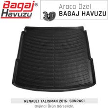 Born Garage Bagaj Paspası Talısman 2016-2022 Araca Özel Üretim ve Tam Uyumlu Kaucuk