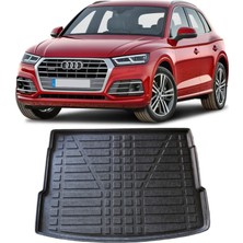 Born Garage 2018 Q5 Bagaj Havuzu Araca Özel Üretim ve Tam Uyumlu Kokusuz Kaucuk