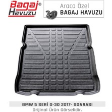 Born Garage Bmw 5 Serisi G30 Bagaj Havuzu 2017-2023 Araca Özel Üretim ve Tam Uyumlu Kokusuz Kaucuk