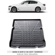 Born Garage Bmw 5 Serisi G30 Bagaj Havuzu 2017-2023 Araca Özel Üretim ve Tam Uyumlu Kokusuz Kaucuk