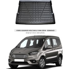 Born Garage 2021 Ford Courıer Koltuklu Bagaj Havuzu Araca Özel Üretim ve Tam Uyum Kokusuz Kaucuk