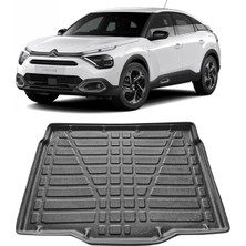 Born Garage 2021 Cıtroen C4 Bagaj Havuzu Araca Özel Üretim ve Tam Uyumlu Kokusuz Kaucuk