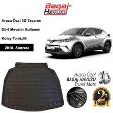 Born Garage Bagaj Havuzu C-Hr 2016-2021 Tam Uyumlu Kauçuk