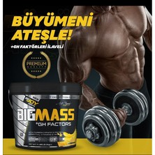 Bigjoy Sports Bigmass Mass Gainer Gh factors Karbonhidrat Protein Çikolata Aroma 3000g