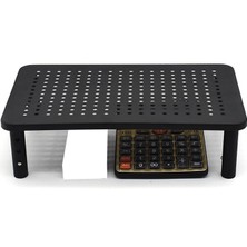 Beloving Mesh Platformu ile Monitör Stand Yükselticisi Ergonomi Metal 3 Yükseklik Ayarlanabilir (Yurt Dışından)