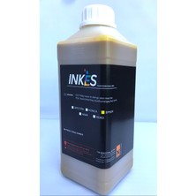 Inkes Eco Pro/s Eco Solvent Inkjet Yellow Epson Baskı Mürekkebi 1lt