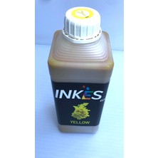 Inkes Eco Pro/s Eco Solvent Inkjet Yellow Epson Baskı Mürekkebi 1lt