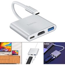 Beloving Usb-C Dijital Av Multiport Adaptörü USB C Splitter (Yurt Dışından)