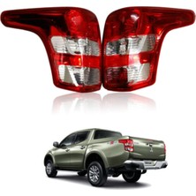 Cey Mitsubishi L200 Uyumlu Arka Stop Lambası Sağ + Sol Takım Duylu 2015-2018