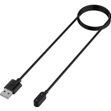 Microcase Huawei Children Watch 4x - Children Watch 4 Pro Manyetik Şarj Kablosu Siyah - AL3434