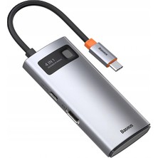 Baseus Baseus Metal Gleam Series 4in1 Type-C Hub Adaptör Çoklayıcı