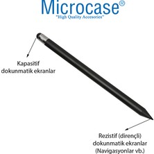 Microcase Universal Telefon Tablet Navigasyon 2in1 Stylus Pen Dokunmatik Kalem - AL3465