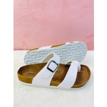 Yıldız Shoes Unisex Ortopedik Taban Triss Parmak Arası Günlük Tatil Yazlık Plaj Dışarı Ev Misafir Terliği