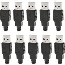 Yeajion 10 Usb-2.0 Konektör Soket Adaptör Fişi Dıy (Yurt Dışından)