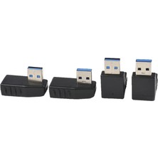 Yeajion USB 3.0 Bir Uzatma Kablosu Dik Açısı Adaptör Fişi, (Yurt Dışından)