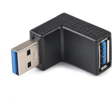 Yeajion USB 3.0 Bir Uzatma Kablosu Dik Açısı Adaptör Fişi, (Yurt Dışından)