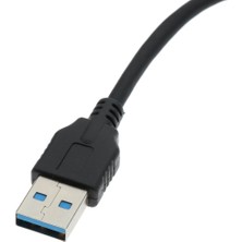 Yeajion USB 3.0 Erkek - USB 3.1 Tip C Dişi Otg Veri Kablosu Konnektör Kablosu Pc Için (Yurt Dışından)