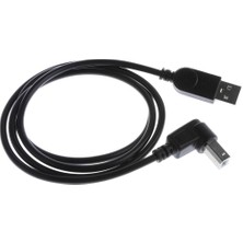 Yeajion 4 Parça Usb2.0 Erkek Tip B Farklı Açılı Uzatma Adaptör Kablosu (Yurt Dışından)