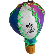 Kapadokya Hediyelik Deri Balon Anahtarlık (10) Adet