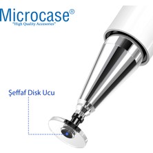 Microcase Universal Telefon Tablet 3in1 Tükenmez ve Disk Uçlu Stylus Pen Dokunmatik Kalem - AL3468