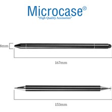 Microcase Universal Telefon Tablet 3in1 Tükenmez ve Disk Uçlu Stylus Pen Dokunmatik Kalem - AL3468