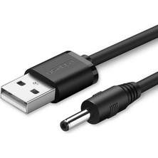 UGREEN USB DC 5V 3.5mm Güç Kablosu 1 Metre, 10376