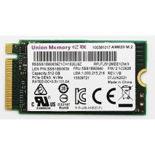 Union Memory 512GB M.2 Nvme 2242 Pcıe 3.0 X4 (2100MB/S -900MB/S)
