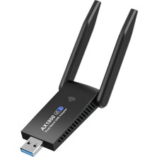 Charmant USB Wifi Adaptörü 1800MBPS Kablosuz Ağ Adaptörü Masaüstü Için Wifi (Yurt Dışından)