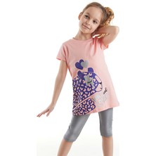 MSHB&G Leopar Kız Çocuk Tunik Tayt Takım