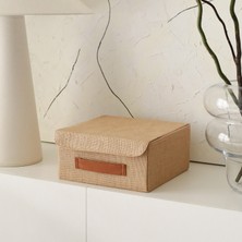 Rek Home Kapaklı Dolap Çekmece Içi Takı Makyaj Çamaşır Katlanır Saklama Kutusu Organizer