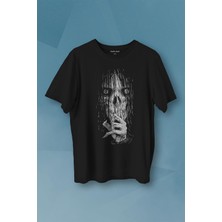 Kendim Seçtim Gotik Hayalet Dark Halloween Gothic Baskılı Tişört Unisex T-Shirt