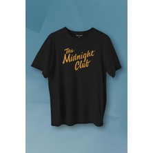 Kendim Seçtim The Midnight Club Logo Dizi Baskılı Tişört Unisex T-Shirt