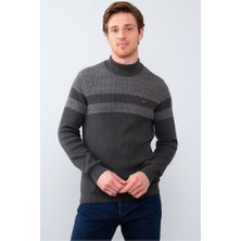 U.S. Polo Assn. Gri Erkek Kazak