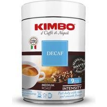 Kimbo Decaffeinato Filtre Kahve Teneke Kutu (250 Gr) (3'lü Set)