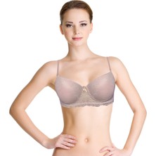 sipariskusu Kadın Balenli Destekli Dantelli Sütyen (Tak - Çıkar Askılı)